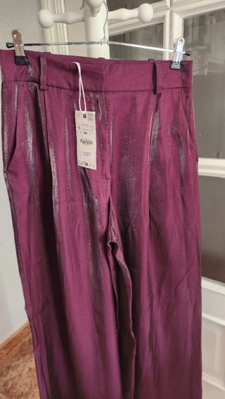 Pantalón Nuevo Palazzo Zara
