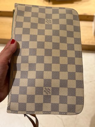 Cartera de mano Louis Vuitton Damier Azur