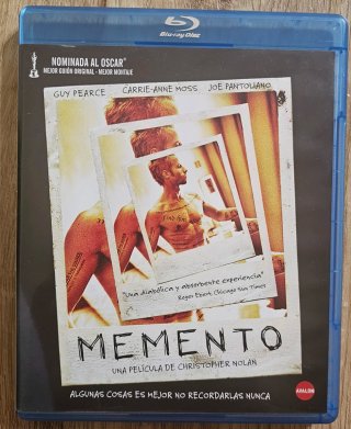 Memento Bluray y dvd con extras (Español)