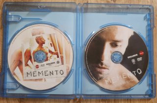 Memento Bluray y dvd con extras (Español)