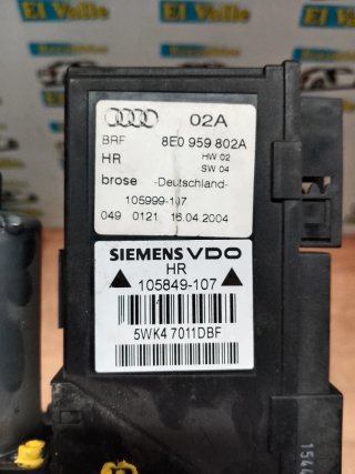 Motor Elevalunas Trasero Derecho Audi A4