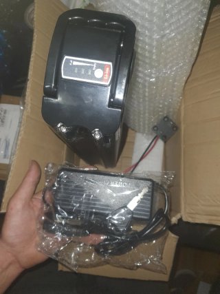 Batería bicicleta eléctrica Li-ion + cargador