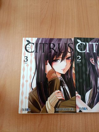 Manga citrus tomo 1,2 y 3.