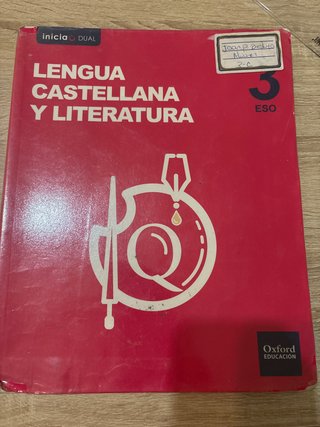 Lengua castellana y literatura, 3 ESO