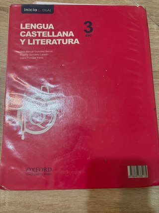 Lengua castellana y literatura, 3 ESO