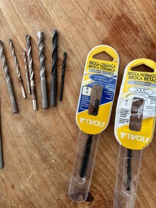 11 Brocas Pared Madera Cerámica Hormigón!