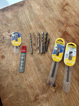 11 Brocas Pared Madera Cerámica Hormigón!