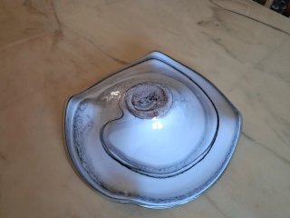Centrotavola in vetro design moderno