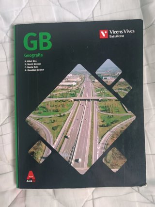 Libro de Geografía Vicens Vives Batxillerat