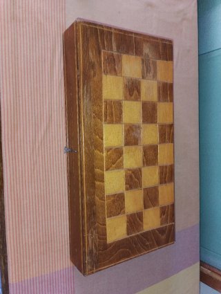 Tablero de ajedrez de madera
