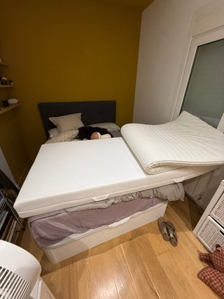 Colchón + Sobrecolchón Ikea 90x190