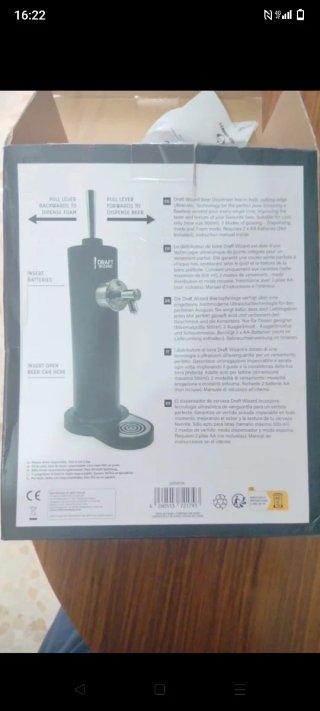 Grifo de cerveza portatil
