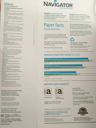 Carta DIN A3 - 500 Fogli