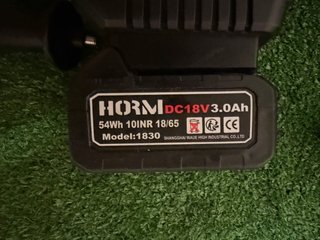Taladro HORM DC18V 3.0Ah con cargador