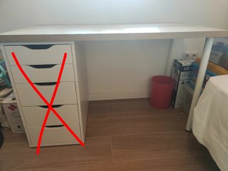 Tablero para escritorio +4 patas