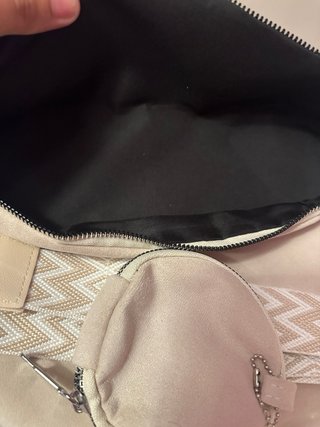 Borsa a spalla/borsa da donna beige