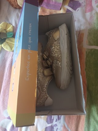 Zapatillas Pablosky Niña Talla 35 Doradas