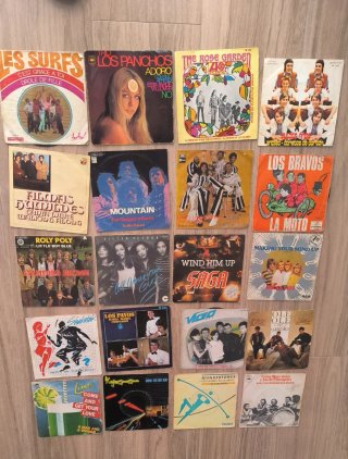 Lote Vinilos 45 RPM Internacional y Latino
