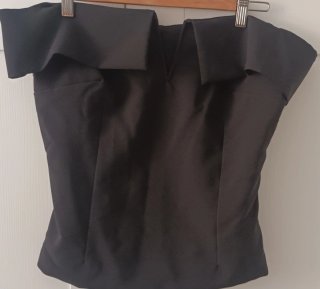 Top Corsé Negro