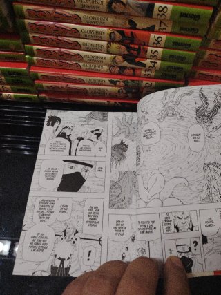 Naruto se venden del 1 al 32 por 150 euros.