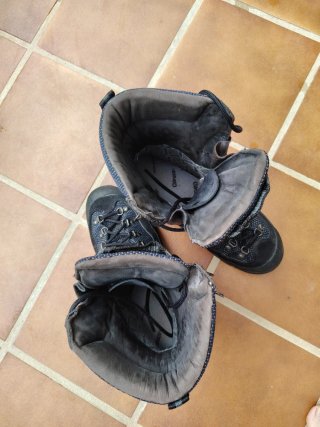 Botas Chiruca UME Gore-Tex Negras/Azules impecable