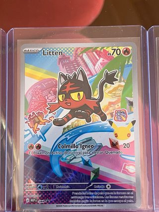 Rowlet, Litten y Popplio Pokémon Cartas