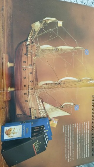 Maqueta Barco San Juan Bautista por fascículos