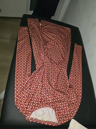 Falda gris de tul talla única