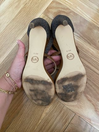 Sandalias Michael Kors Marrones Talla 38