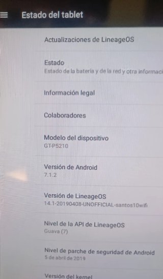 Samsung Galaxy Tab 3 Blanca