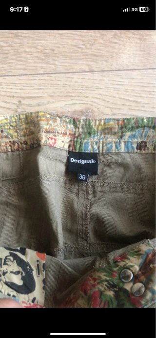 Pantalones Desigual verde militar