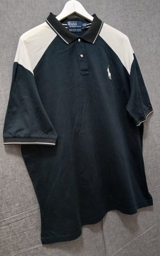 ralph lauren polo size XL black white