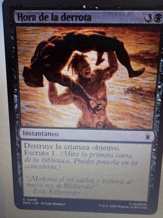 Lote 100 Cartas Magic The Gathering Marvel