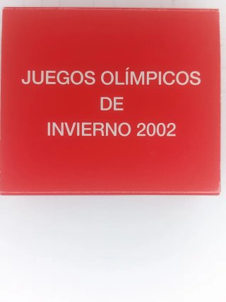 Moneda 10€ J.O. Invierno 2002