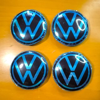 TAPABUJES VW 65mm · EMBLEMA LLANTAS VW NUEVO LOGO