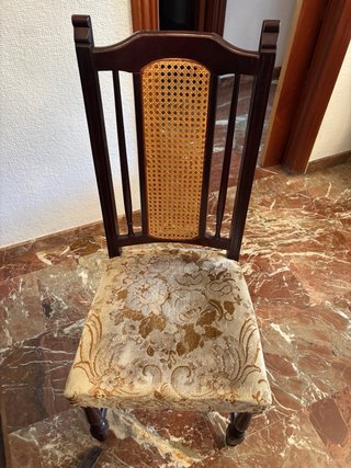 Mesa y 6 Sillas Comedor Madera
