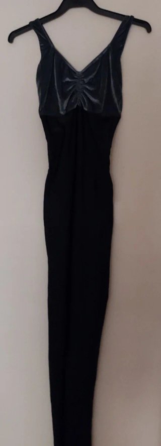 Mono ballet gris y negro
