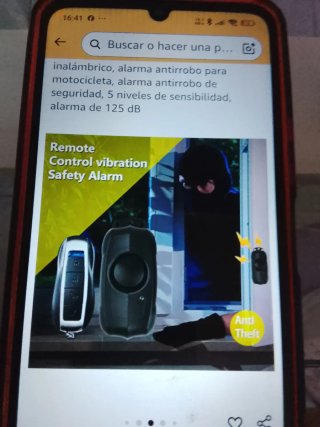 Alarma antirrobo para moto/coche