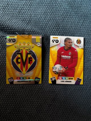 Cromo Panini Adrenalyn XL Villarreal CF