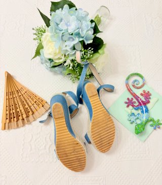 Sandalias Denim