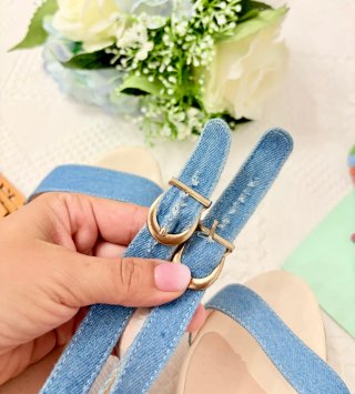 Sandalias Denim