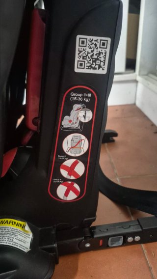 Silla Coche Bebé Confort Grupo 2/3 ISOFIX