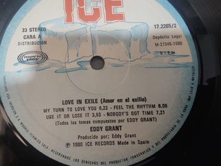 Vinilo Love In Exile - Amor en el exilio