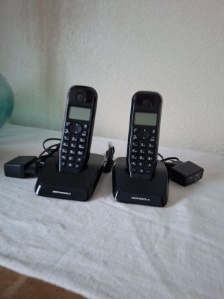 Teléfono Inalámbrico Motorola Duo DECT