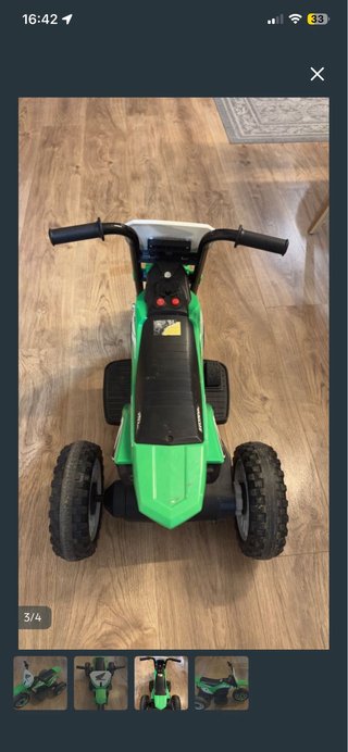 Moto Eléctrica Infantil Honda