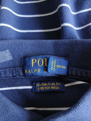 ralph lauren polo size L blue