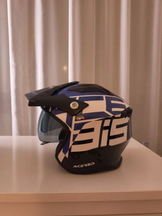 Casco Moto Jet Acerbis Aria