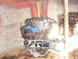 Motor hyundai santa fe 01-06 2.0 crdi r_77283