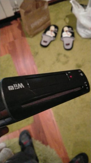 Nintendo Wii U Negra + Controlador para piezas
