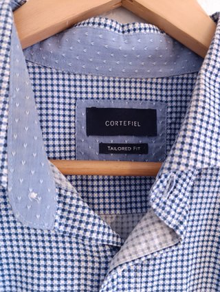 Camisa Cortefiel manga larga cuadros